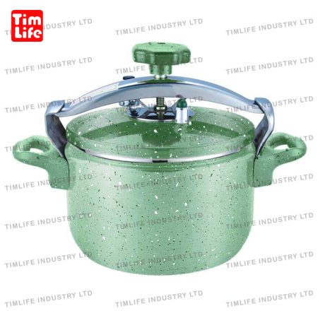 قدر ضغط ألومنيوم - مقبض لون TM-2101 Aluminium Pressure Cooker pot-TM-2101 handle color