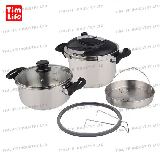 304# Stainless steel Pressure Cooker pot stock pot -TM-2202